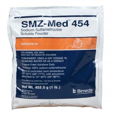SMZ-MED 454 (ALBON) 1 pound